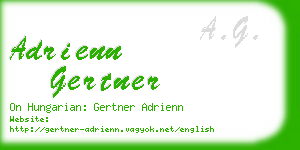 adrienn gertner business card